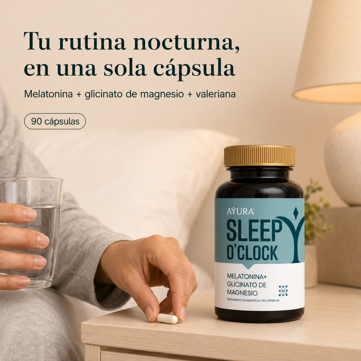 MELATONINA CON GLICINATO DE MAGNESIO